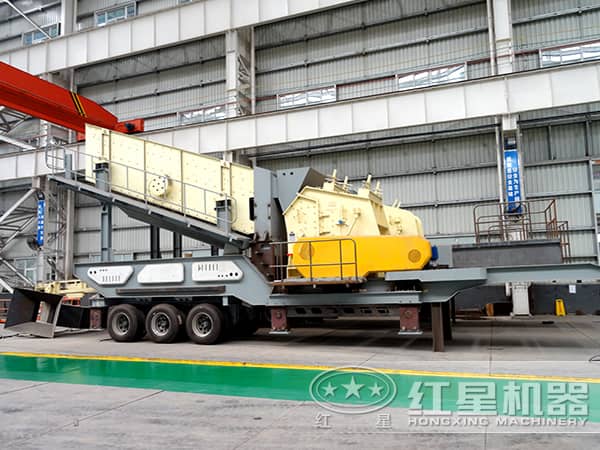 花崗巖移動破碎站 花崗巖移動破碎站