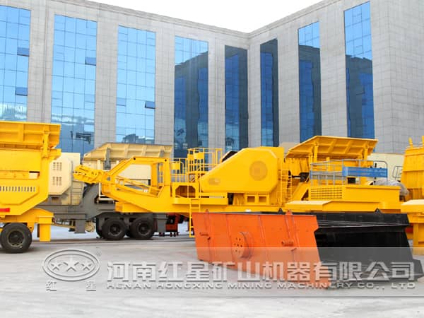 花崗巖移動破碎站 花崗巖移動破碎站