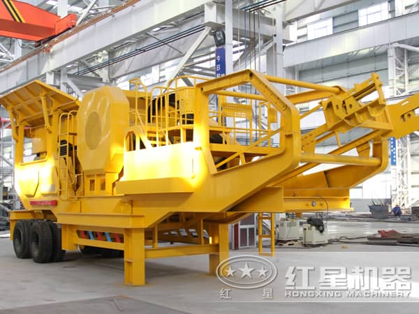 移動式碎石機 移動式碎石機