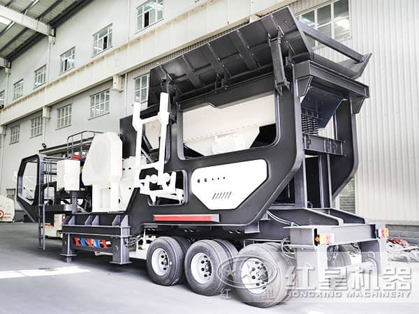 沙場(chǎng)用移動(dòng)制砂機(jī)側(cè)面圖 沙場(chǎng)用移動(dòng)制砂機(jī)側(cè)面圖