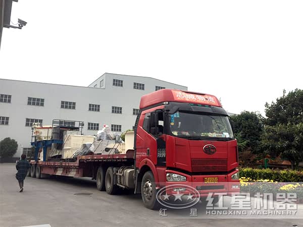 小型打沙機設備發(fā)貨了 小型打沙機設備發(fā)貨了