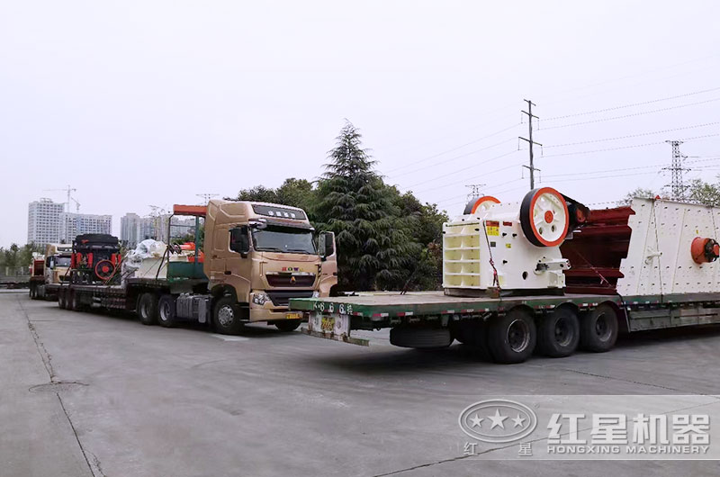 全套沙石料生產線設備發(fā)貨 全套沙石料生產線設備發(fā)貨