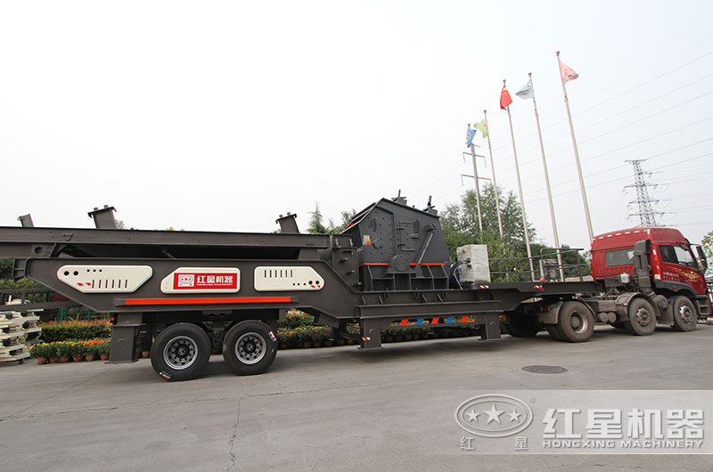 紅星流動石子機發(fā)貨中 紅星流動石子機發(fā)貨中