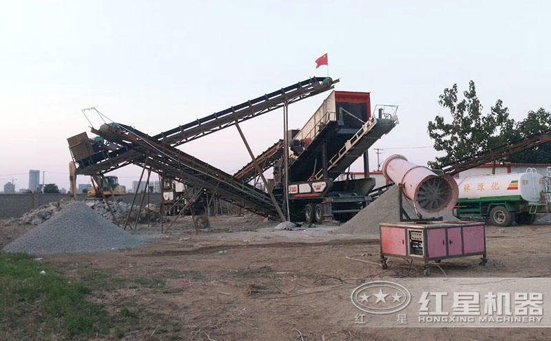 建筑垃圾制沙設(shè)備作業(yè)現(xiàn)場 建筑垃圾制沙設(shè)備作業(yè)現(xiàn)場