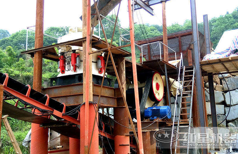 圓錐破生產(chǎn)現(xiàn)場(chǎng) 圓錐破生產(chǎn)現(xiàn)場(chǎng)