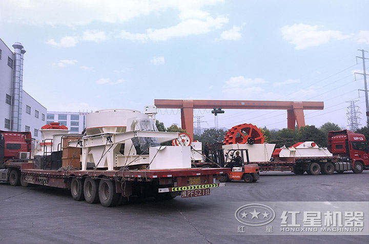 每天往全國各地發(fā)出幾十套石頭制砂設備 每天往全國各地發(fā)出幾十套石頭制砂設備