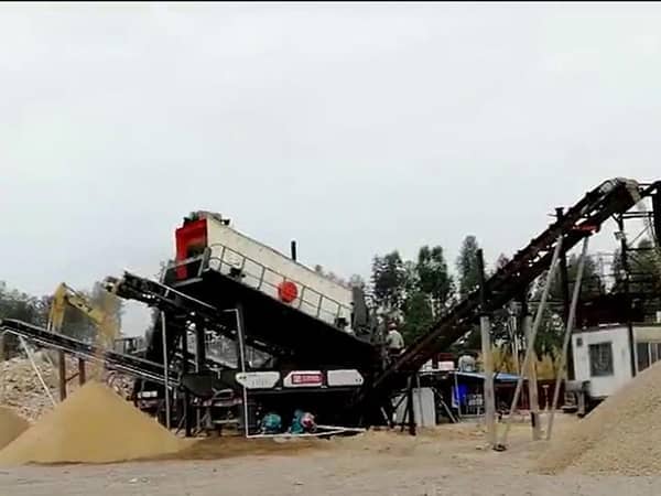 移動制砂機價格多少?附工作視頻